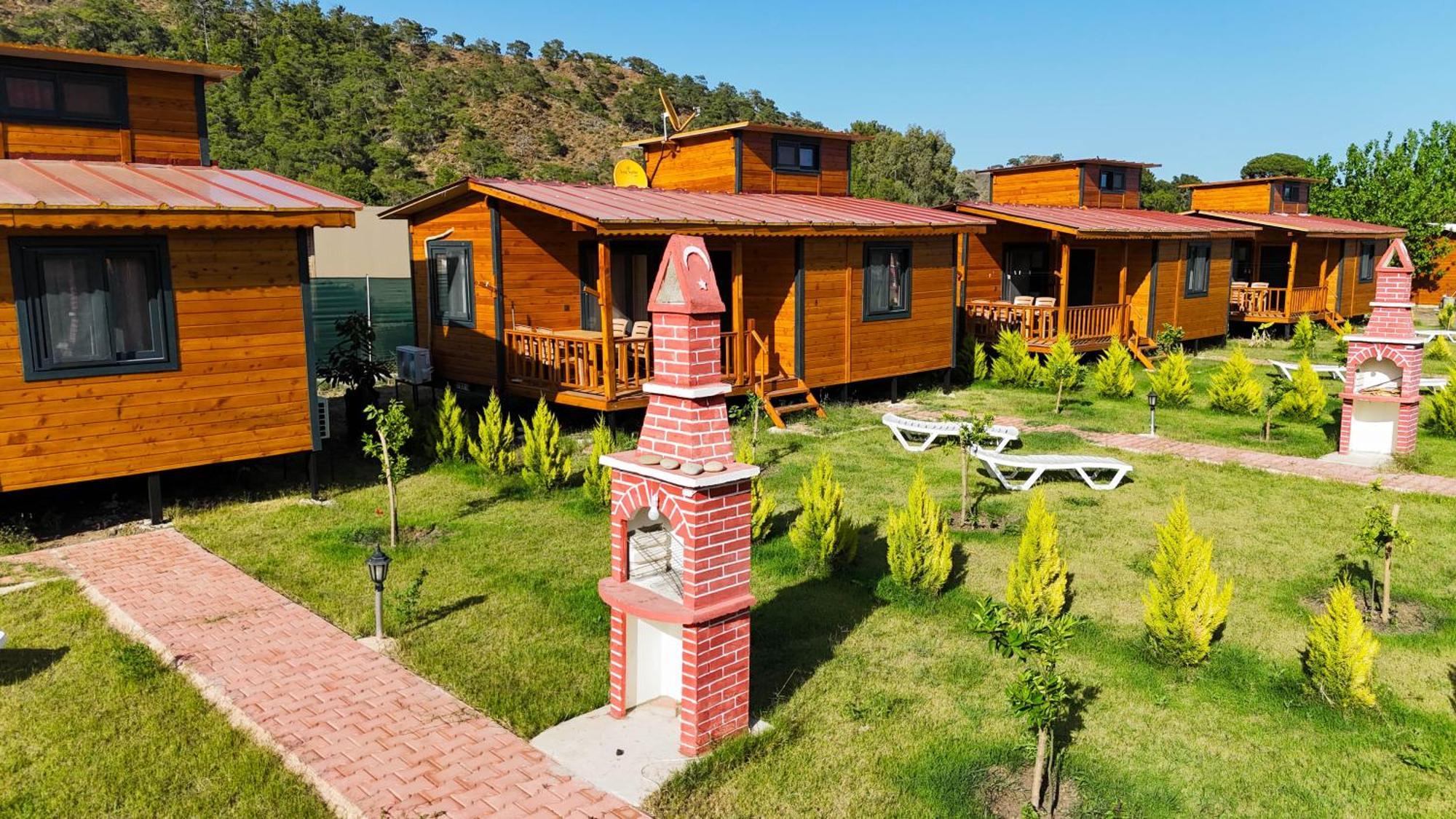 Ugur Pansiyon Bungalows Çıralı Extérieur photo